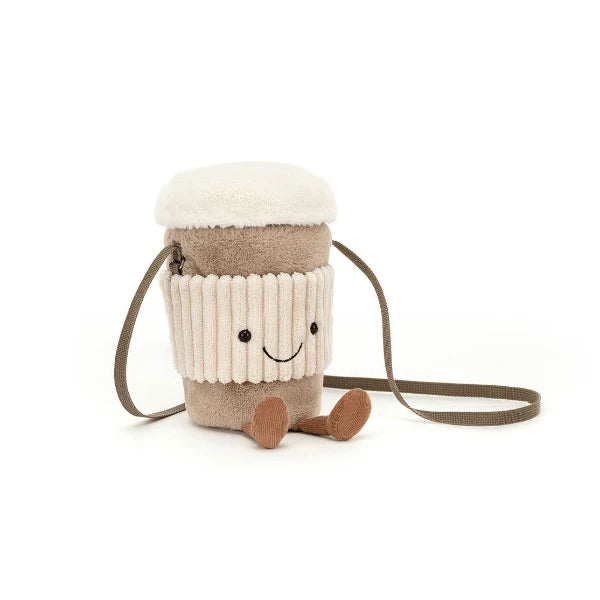 Amuseables Perkle Coffee Shoulder Bag