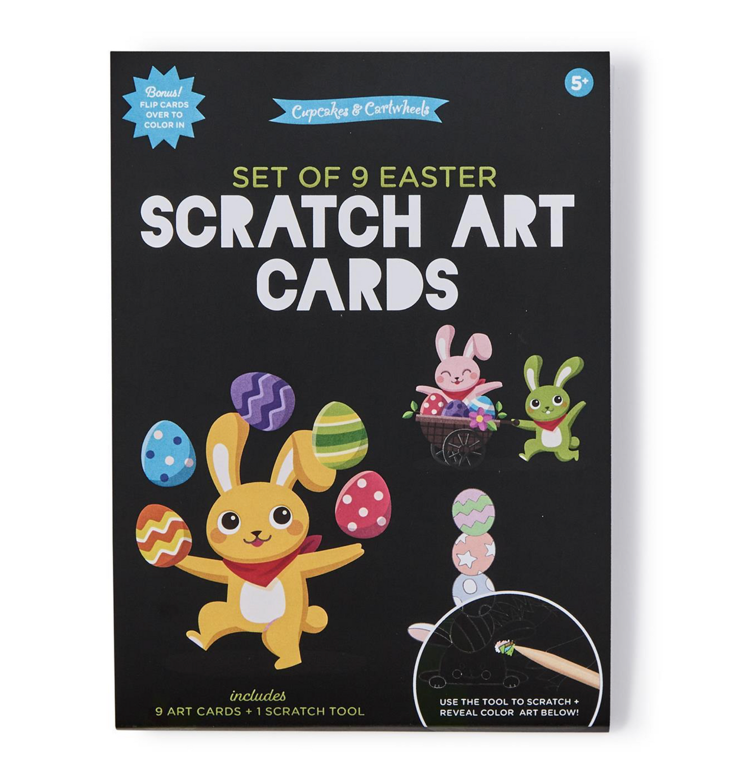 Two's Company - Easter Design Scratch and Coloring Cards