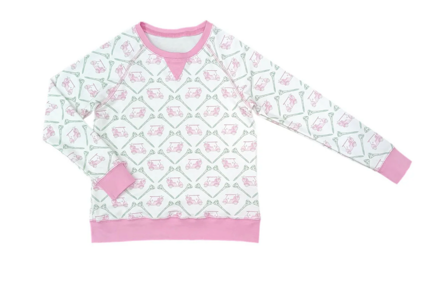 James & Lottie - Let's Par - Tee Knit Sadie Sweatshirt