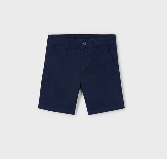 Mayoral - Navy Chino Twill Shorts