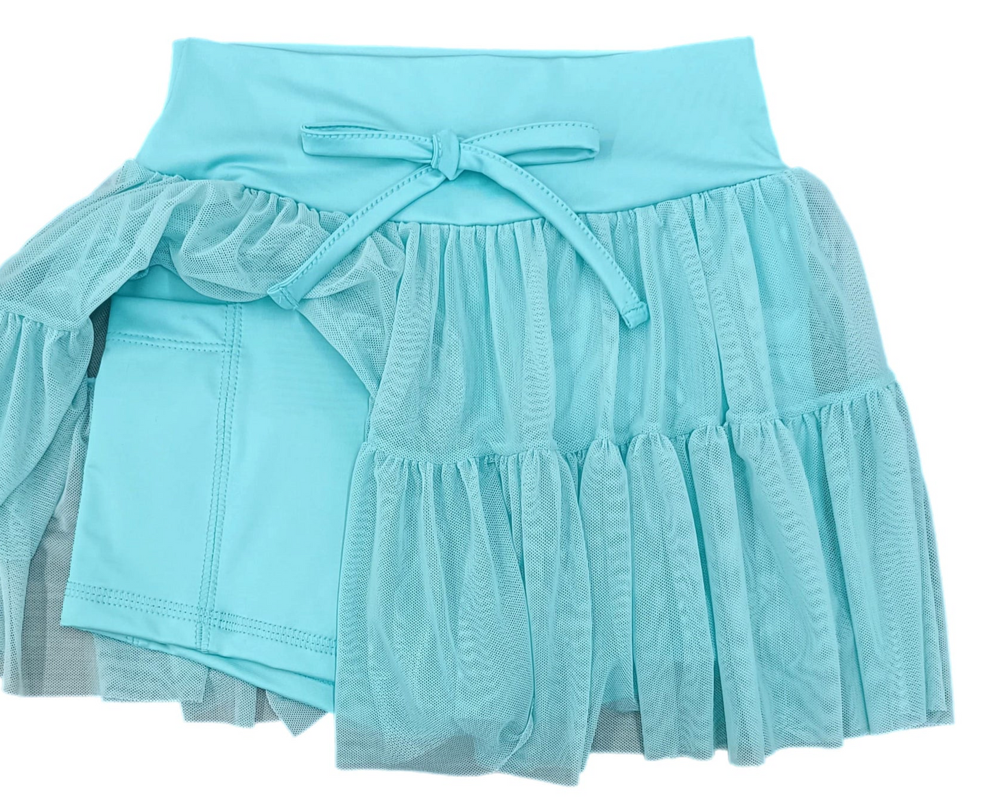James & Lottie - Mint Tiered Skort BE