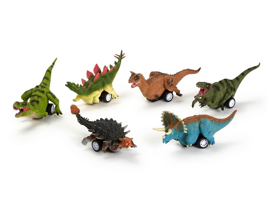 Cupcakes & Cartwheels - Dino Racers Pull Back Dinosaur