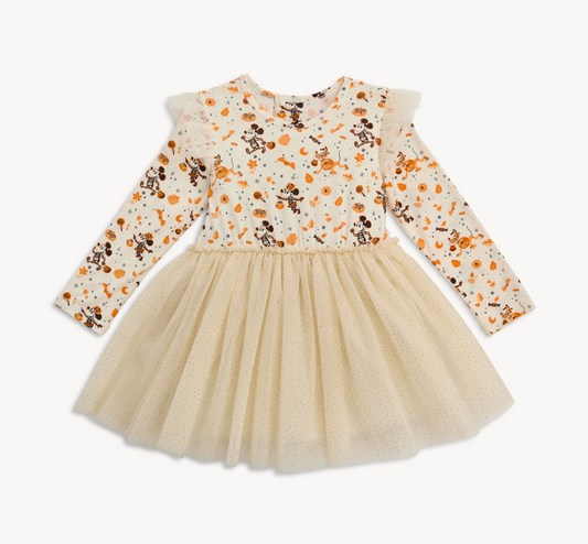 Magnetic Me - Spooky Season Modal Dress w/ Tutu Skirt + Ruffle