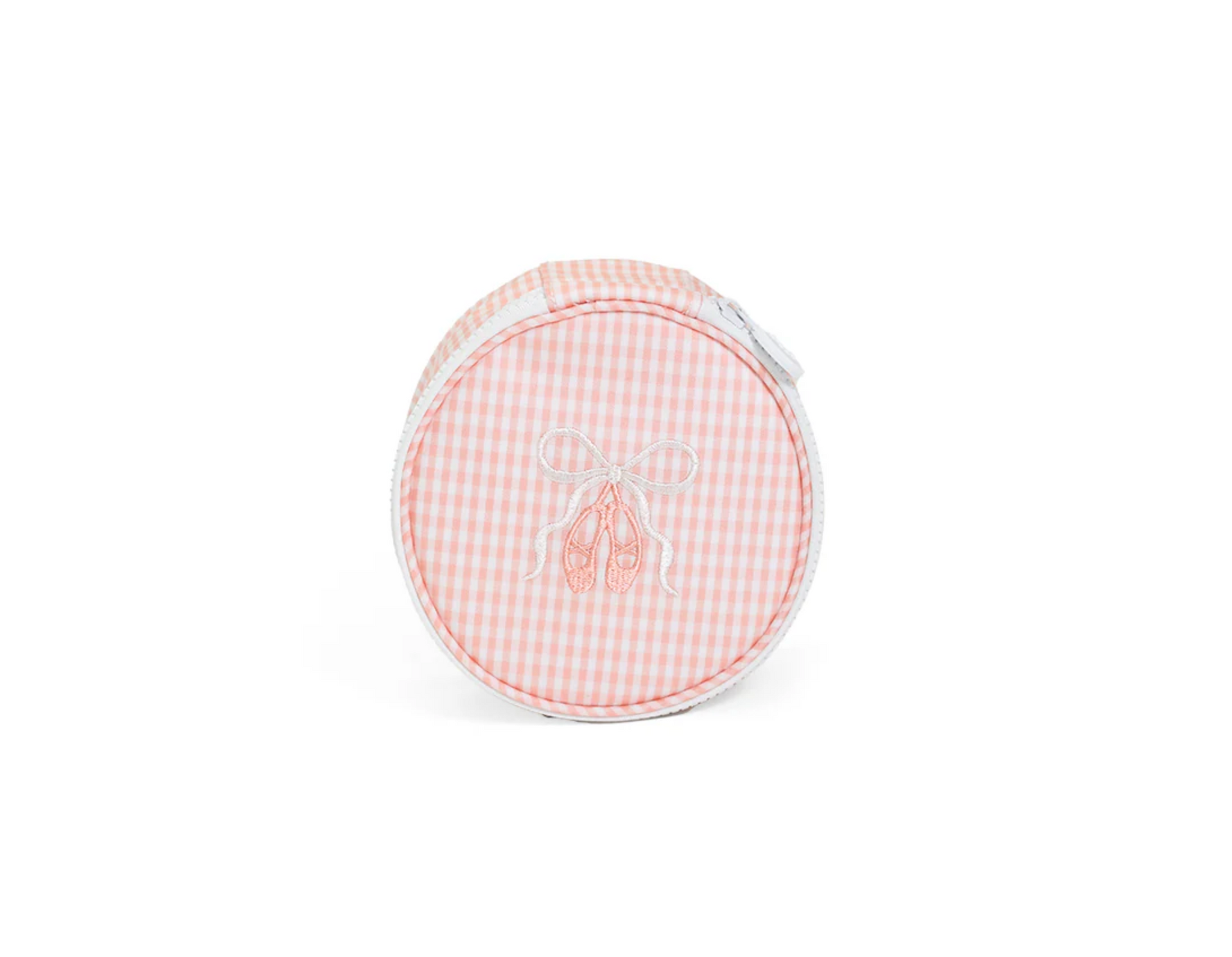 TRVL Designs Jewel Round Case, stylish jewelry storage with a decorative exterior and secure interior for organizing accessories.