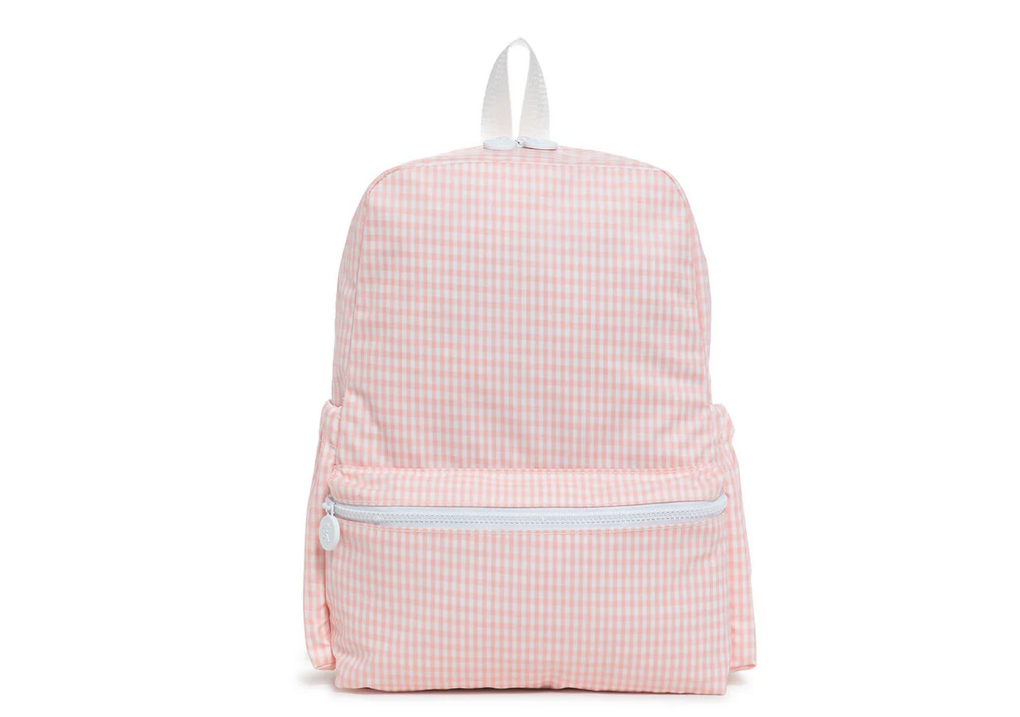 Screenshot of TRVL Designs backpack highlighting its sleek, modern design and multiple compartments for travel and daily use.