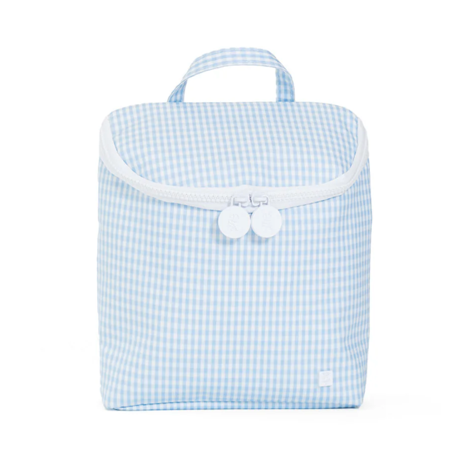 TRVL Designs insulated lunch bag for take-away, featuring a sleek, portable design with a zip closure and insulated interior.