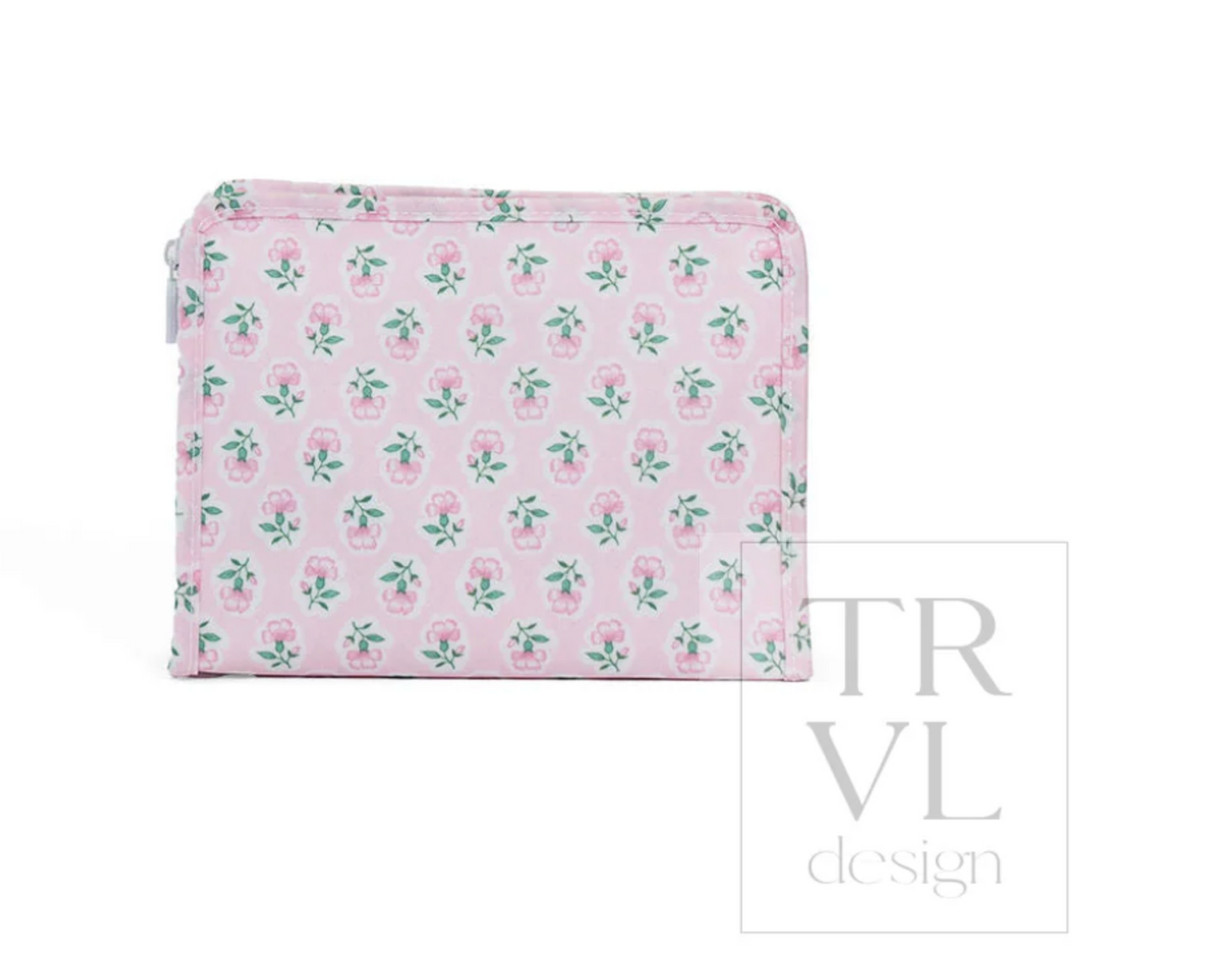 Medium zip pouch from TRVL Designs Roadie collection, featuring a compact, stylish storage solution with a zipper closure.