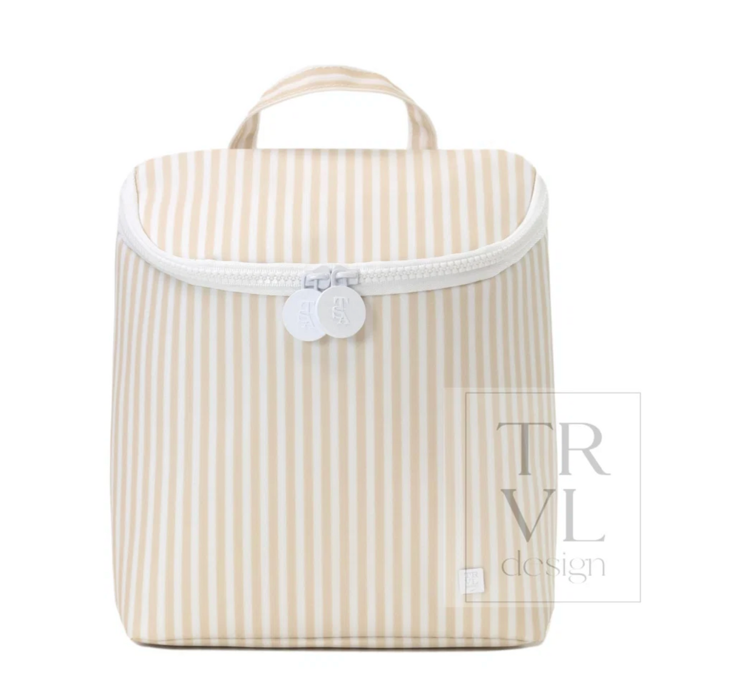 TRVL Designs insulated lunch bag for take-away meals with a sleek, portable design and insulated interior for freshness.