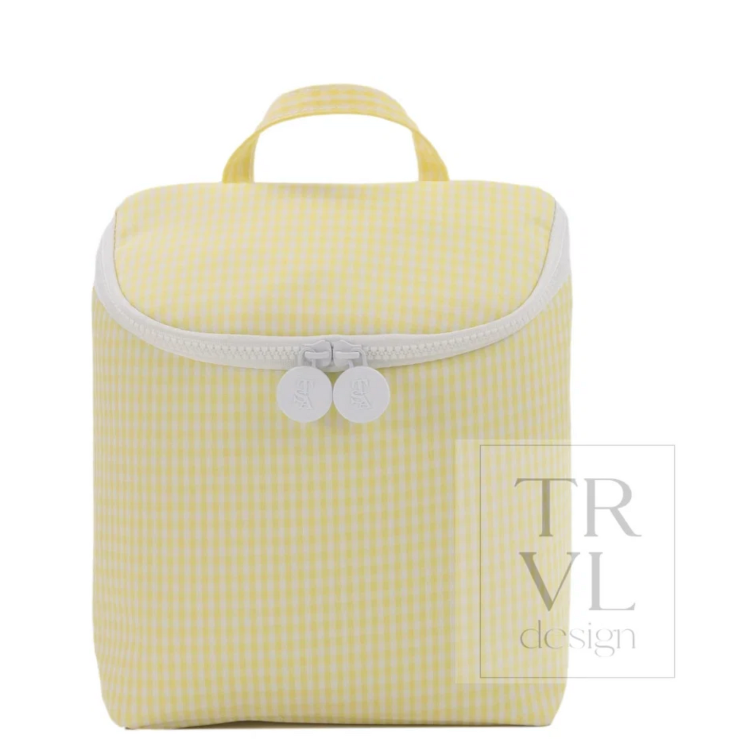 TRVL Designs insulated lunch bag for take-away, featuring a sleek design and durable material for on-the-go meals.