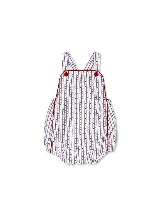 Lullaby Set - Evan Sunsuit All American, Raleigh Red