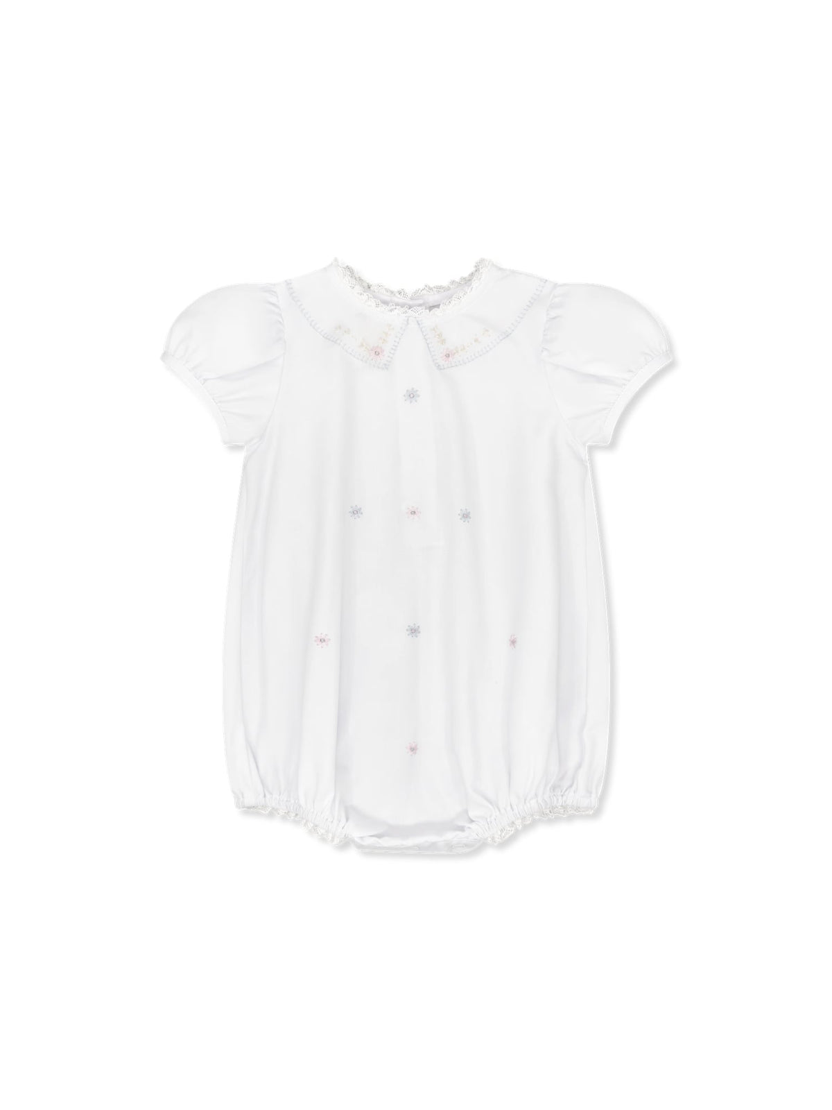 Lullaby Set - Ashtyn Bubble Blessings White, Blue