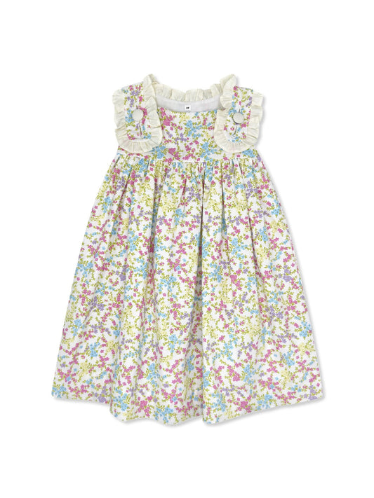 Lullaby Set - Frances Flap Dress Bellflower Blossom
