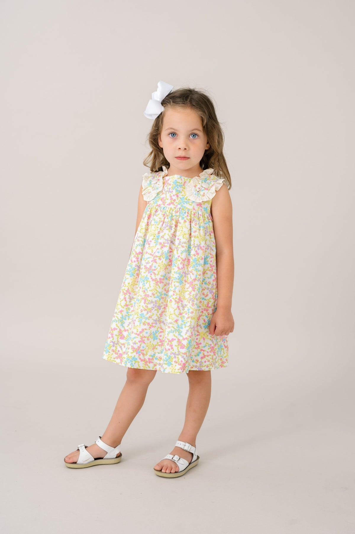 Lullaby Set - Frances Flap Dress Bellflower Blossom