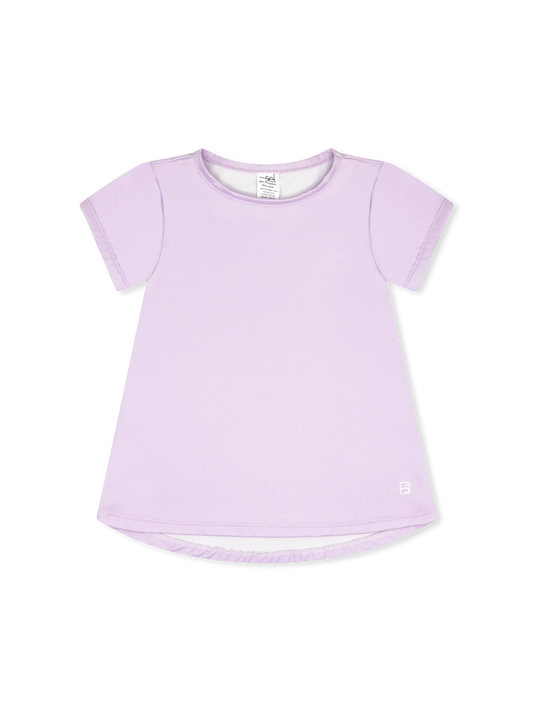 Set Athletics - Bridget Basic Tee in Petal Purple