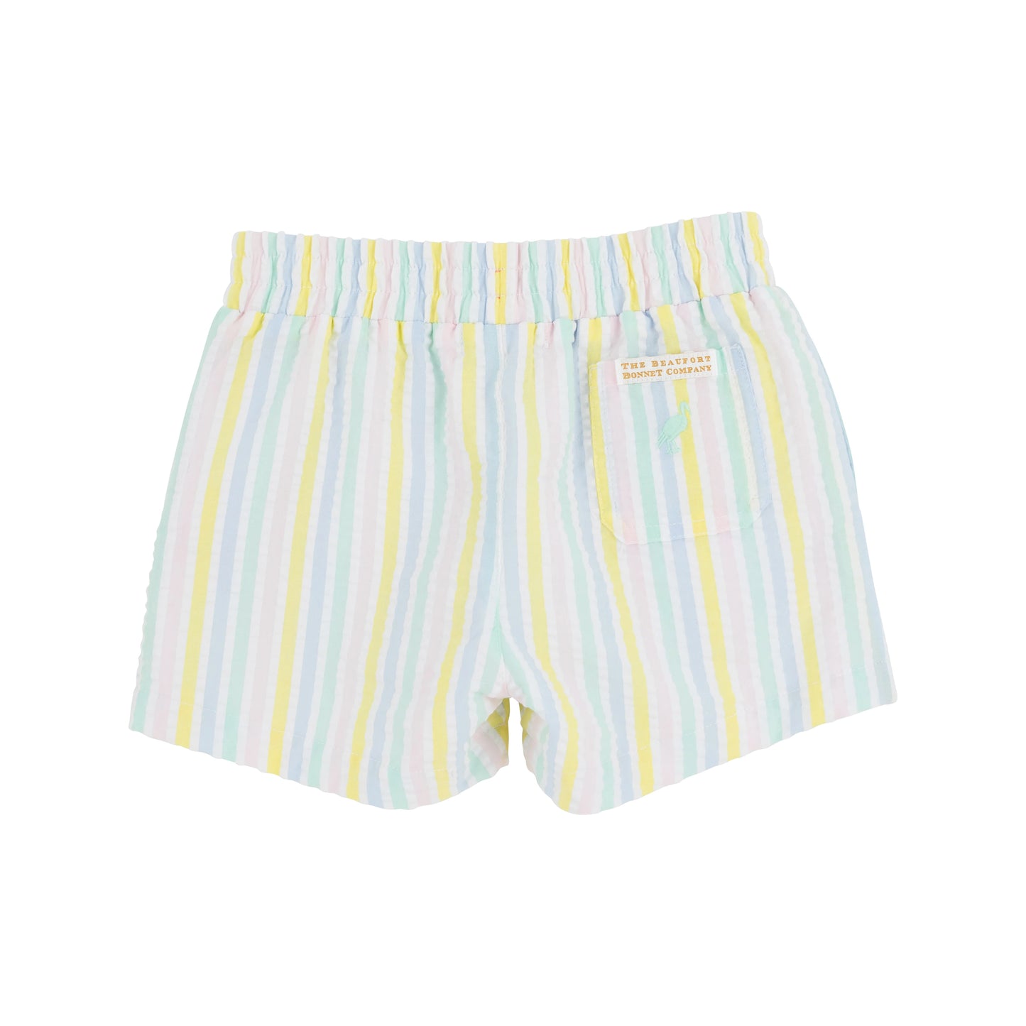 The Beaufort Bonnet Company - Siesta Key Seersucker/ Sea Island Seafoam Sheffield Shorts