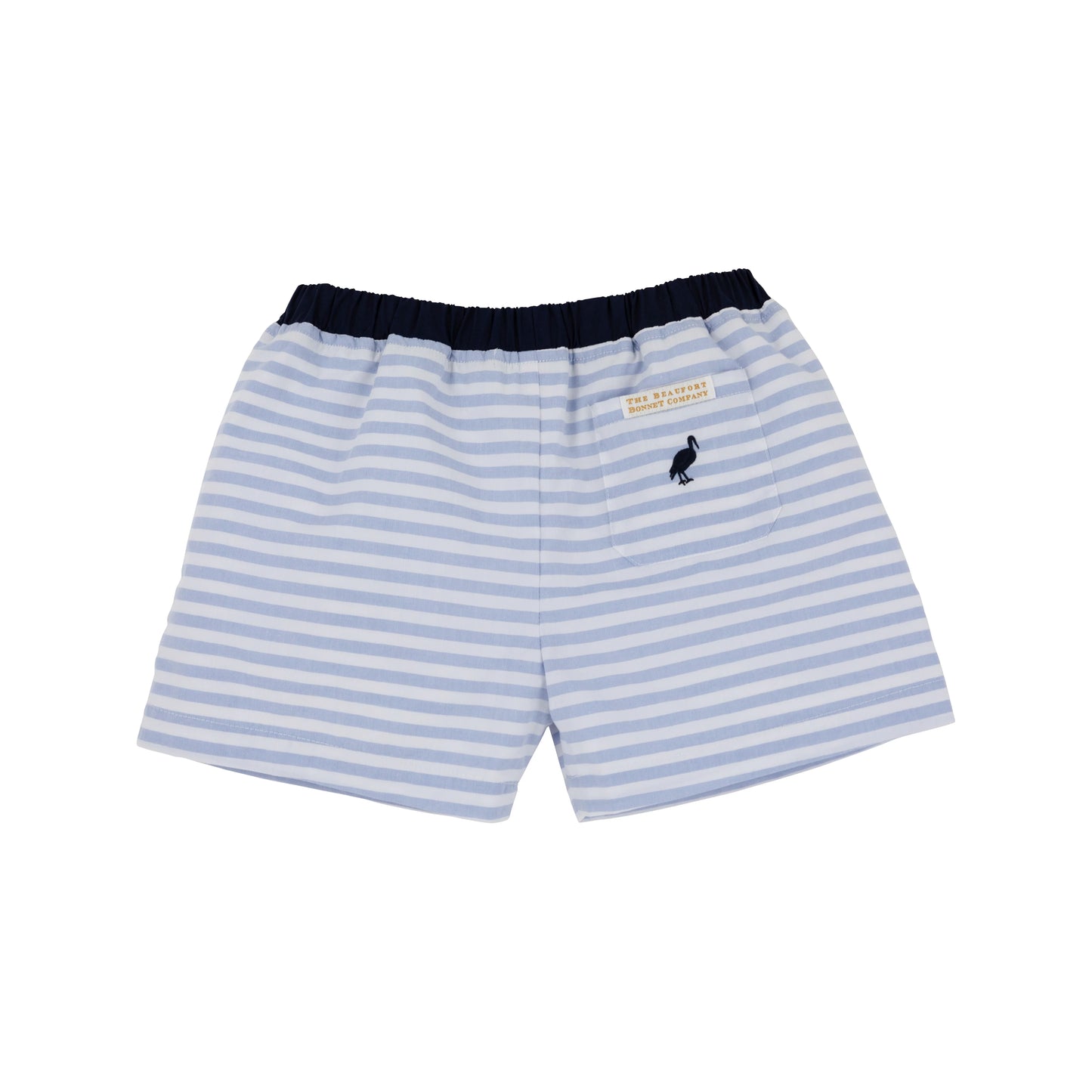 The Beaufort Bonnet Company - Shelton Shorts - Park City Periwinkle Stripe with Nantucket Na