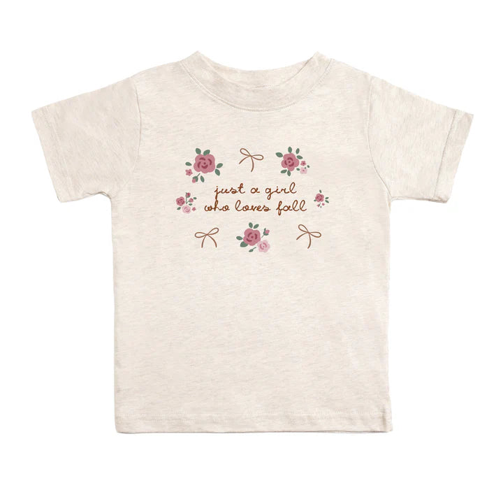Just A Fall Girl Short Sleeve T-Shirt