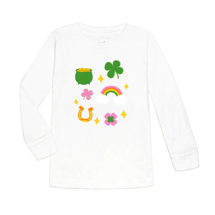 Sweet Wink - Lucky Doodle St. Patrick's Day Long Sleeve Shirt