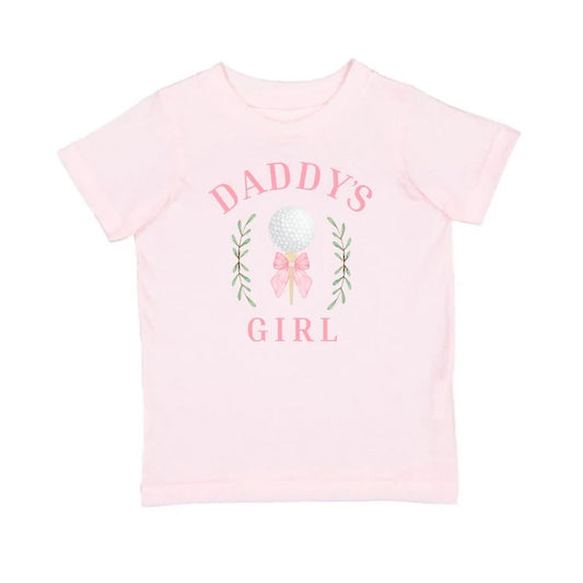 Daddy's Golf Girl Short Sleeve T-Shirt
