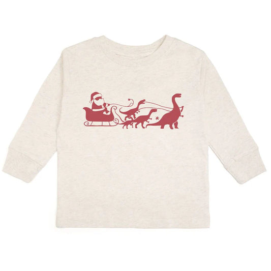 Dino Christmas Long Sleeve Shirt