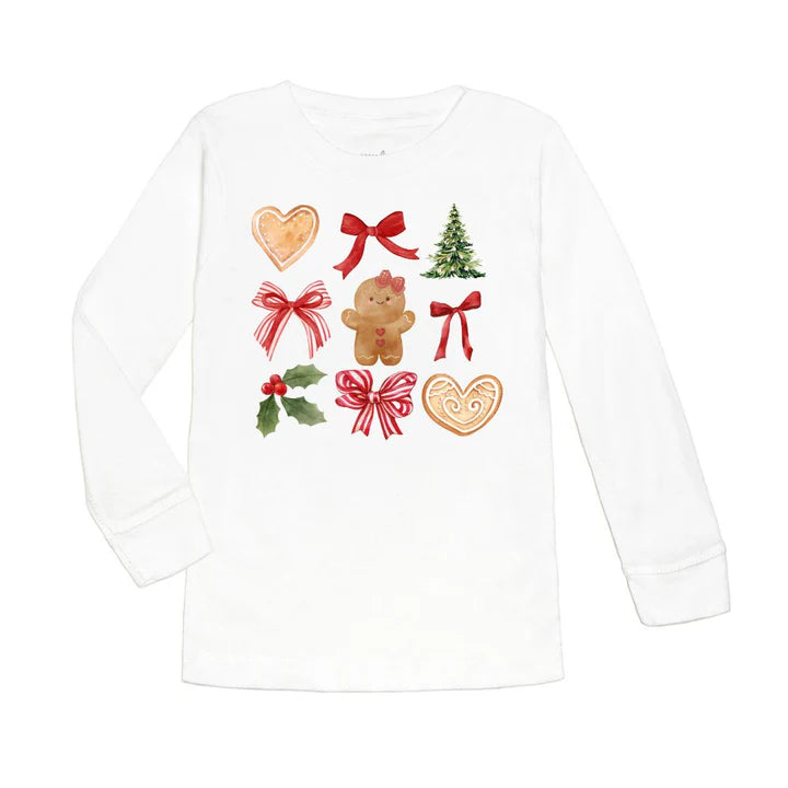Gingerbread Cutie Christmas Long Sleeve Shirt