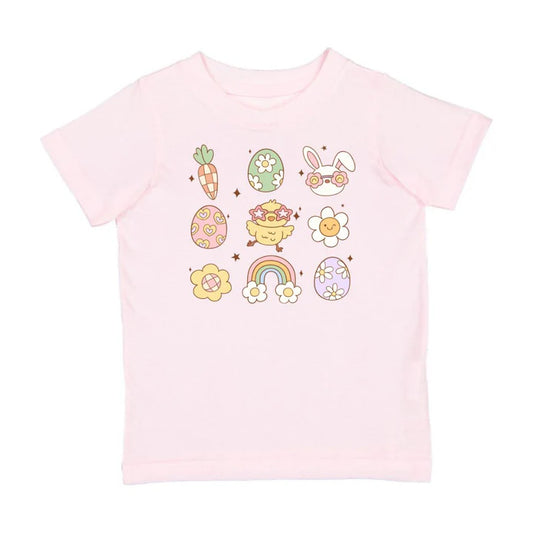Sweet Wink - Groovy Chick Easter Short Sleeve T-Shirt - Ballet