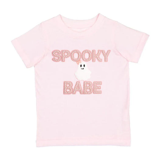 Sweet Wink - Spooky Babe Patch Halloween Short Sleeve T-Shirt - Ballet