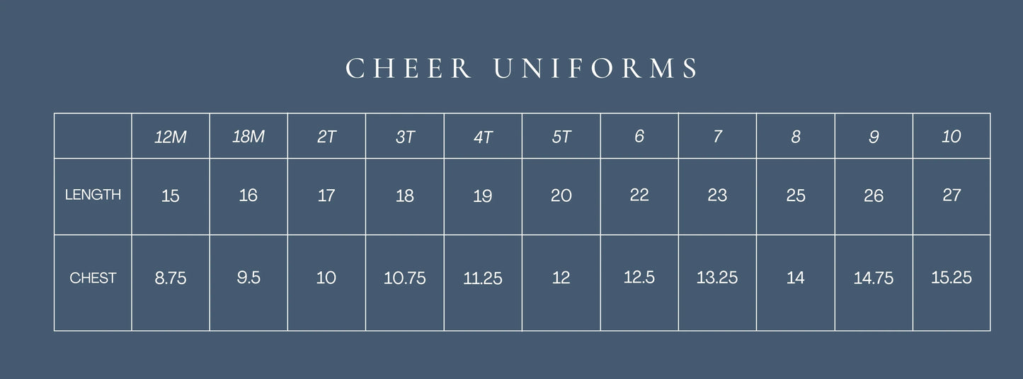The University of Georgia Cheer Dress