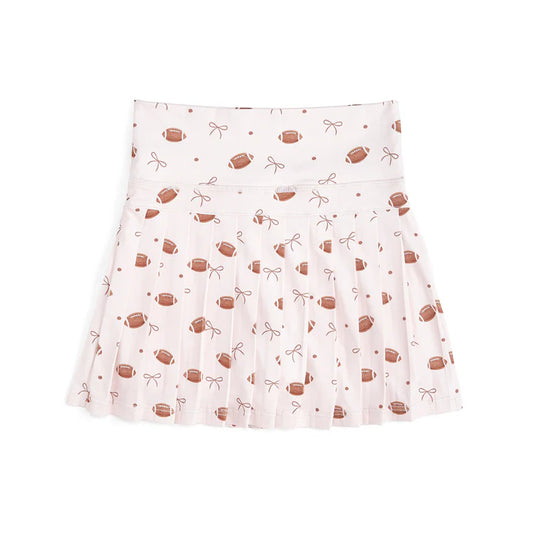 Sweet Wink Game Day athletic skort with built-in shorts, lightweight fabric, and sporty design for active wear and athletic performance.