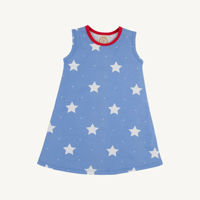 The Beaufort Bonnet Company - Sleeveless Polly Play Dress North Sea Stars