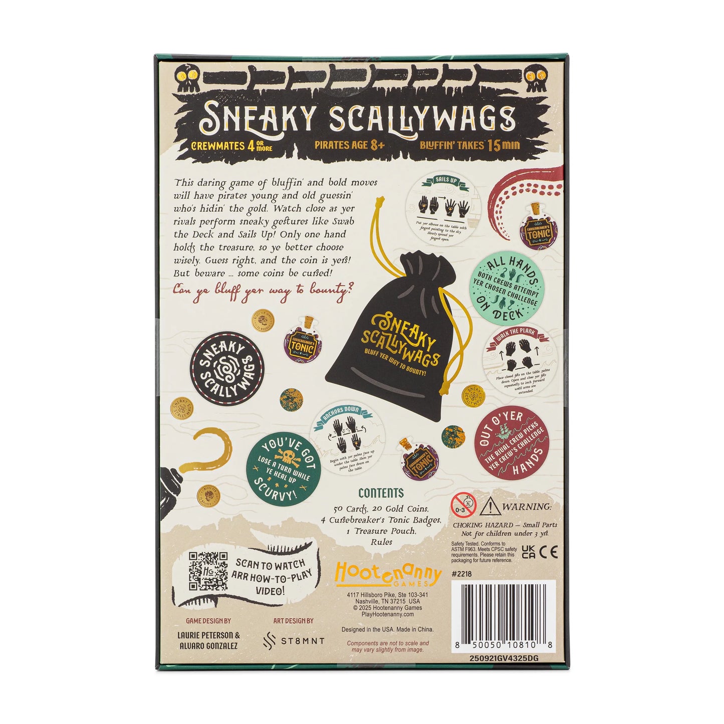 Sneaky Scallywags Party Game