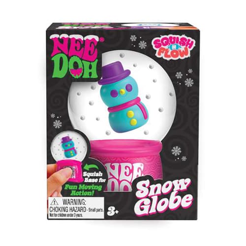 Nee Doh Squish n' Flow Snow Globe