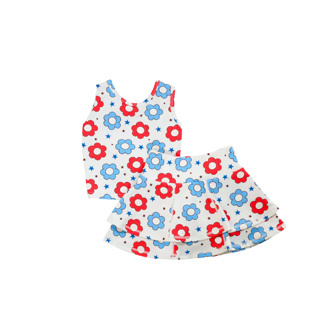 Star Spangled Skort Set