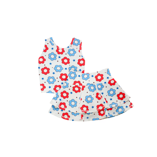 Star Spangled Skort Set