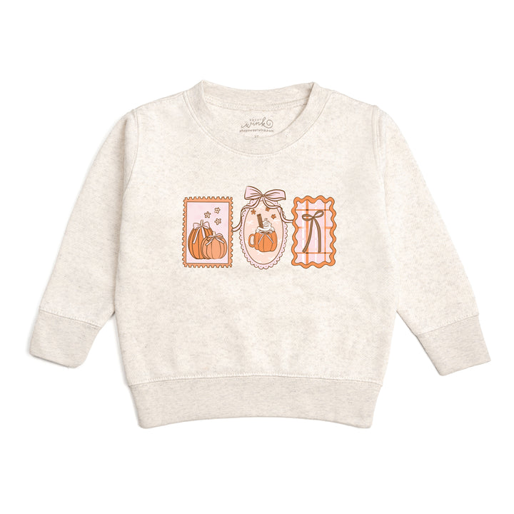Pumpkin Cameo Sweatshirt