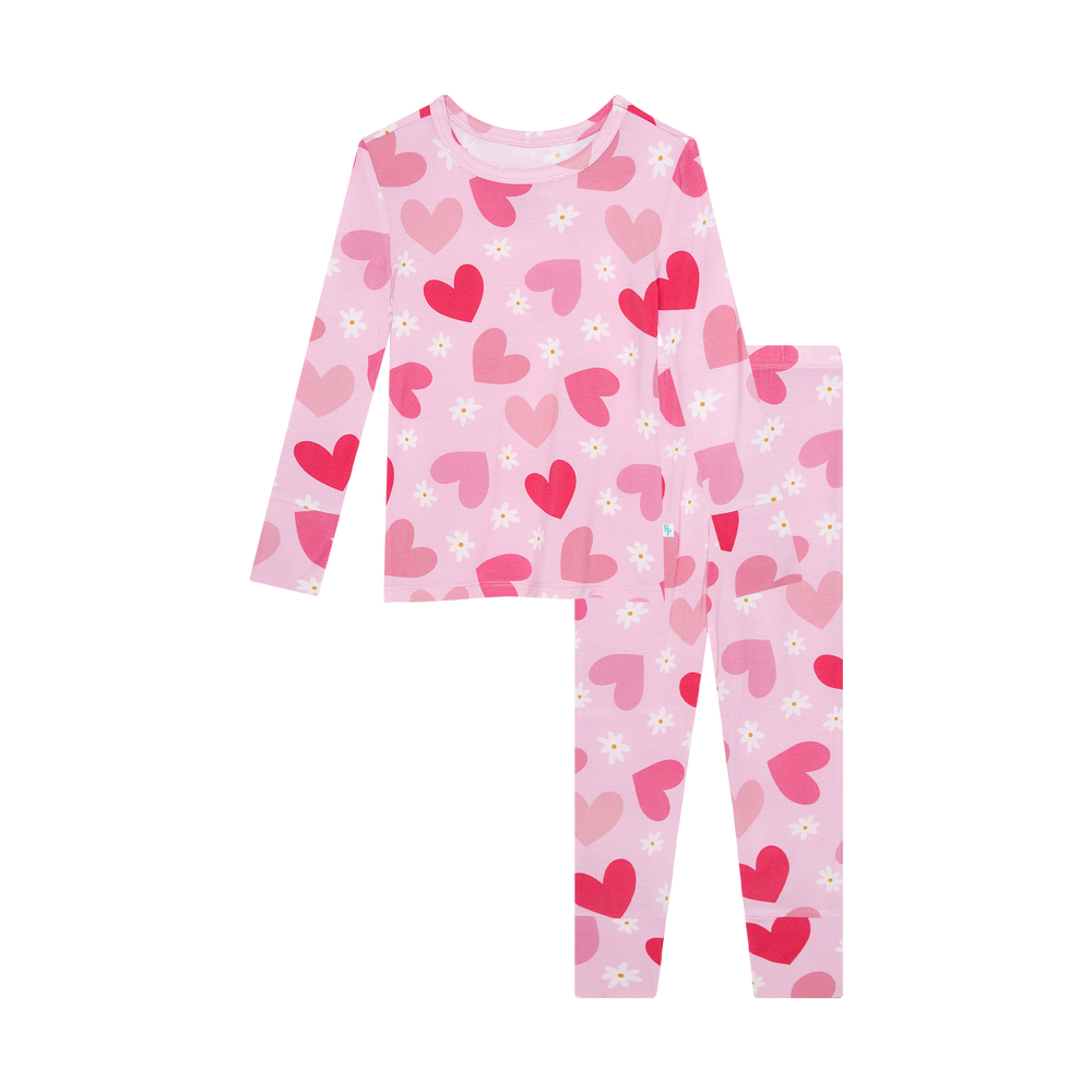 Posh Peanut - Daisy Love - Long Sleeve Basic Pajama