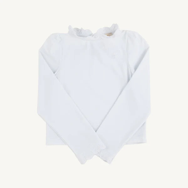 Worth Ave White Winnie's Wave Spotter Swim Shirt