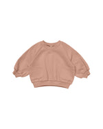 Quincy Mae - Rose Pocket Sweatshirt LAST ONE 6-12m