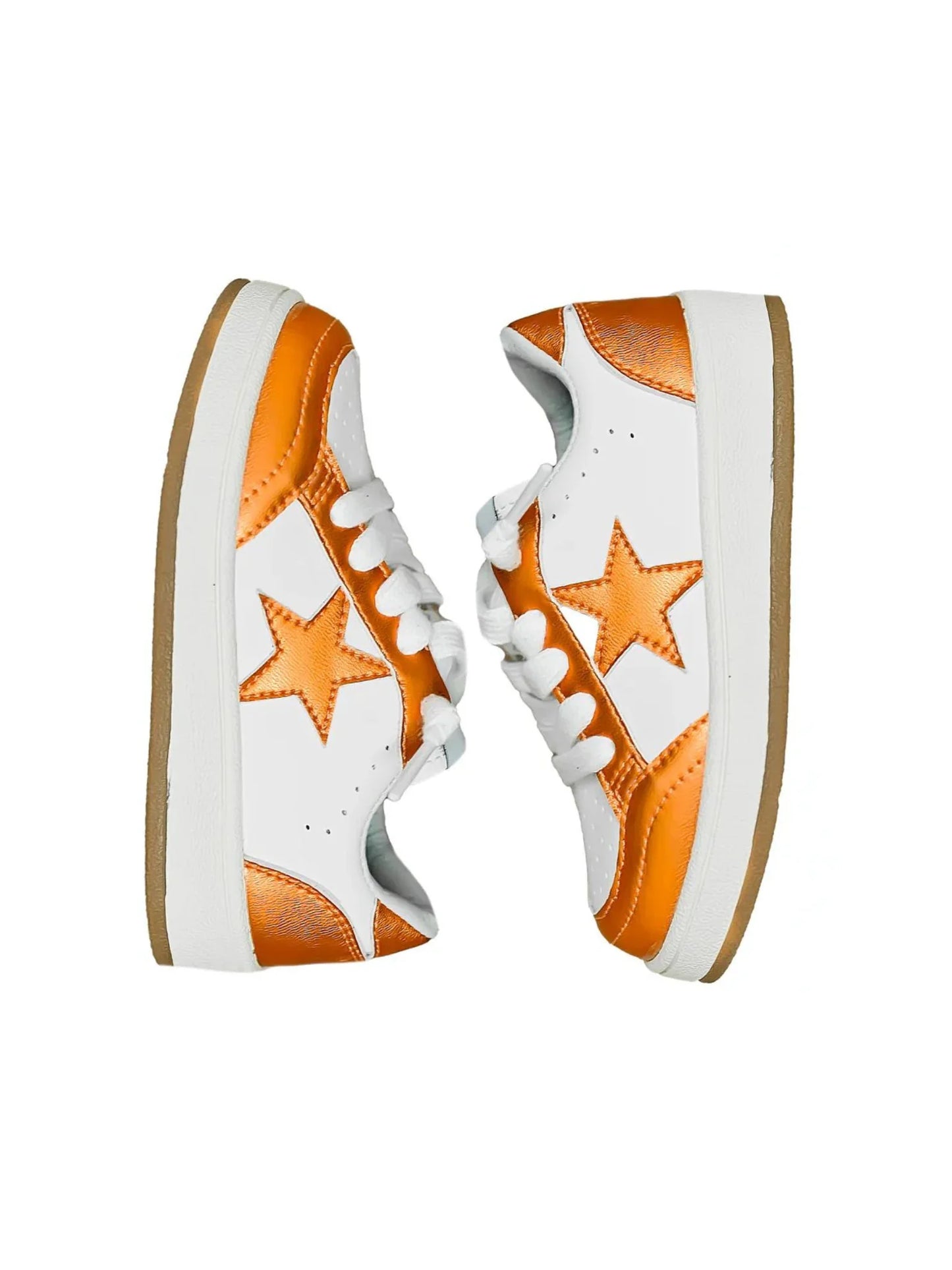 Belle Cher - Orange Star Sneakers