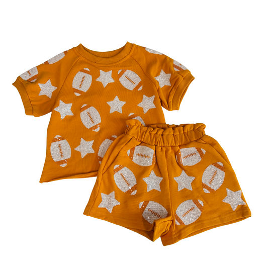 Belle Cher - Orange Football Set