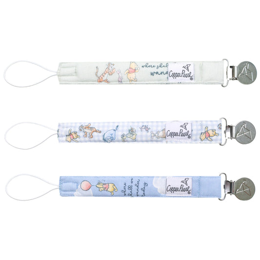 Hundred Acre Wood Binky Clips