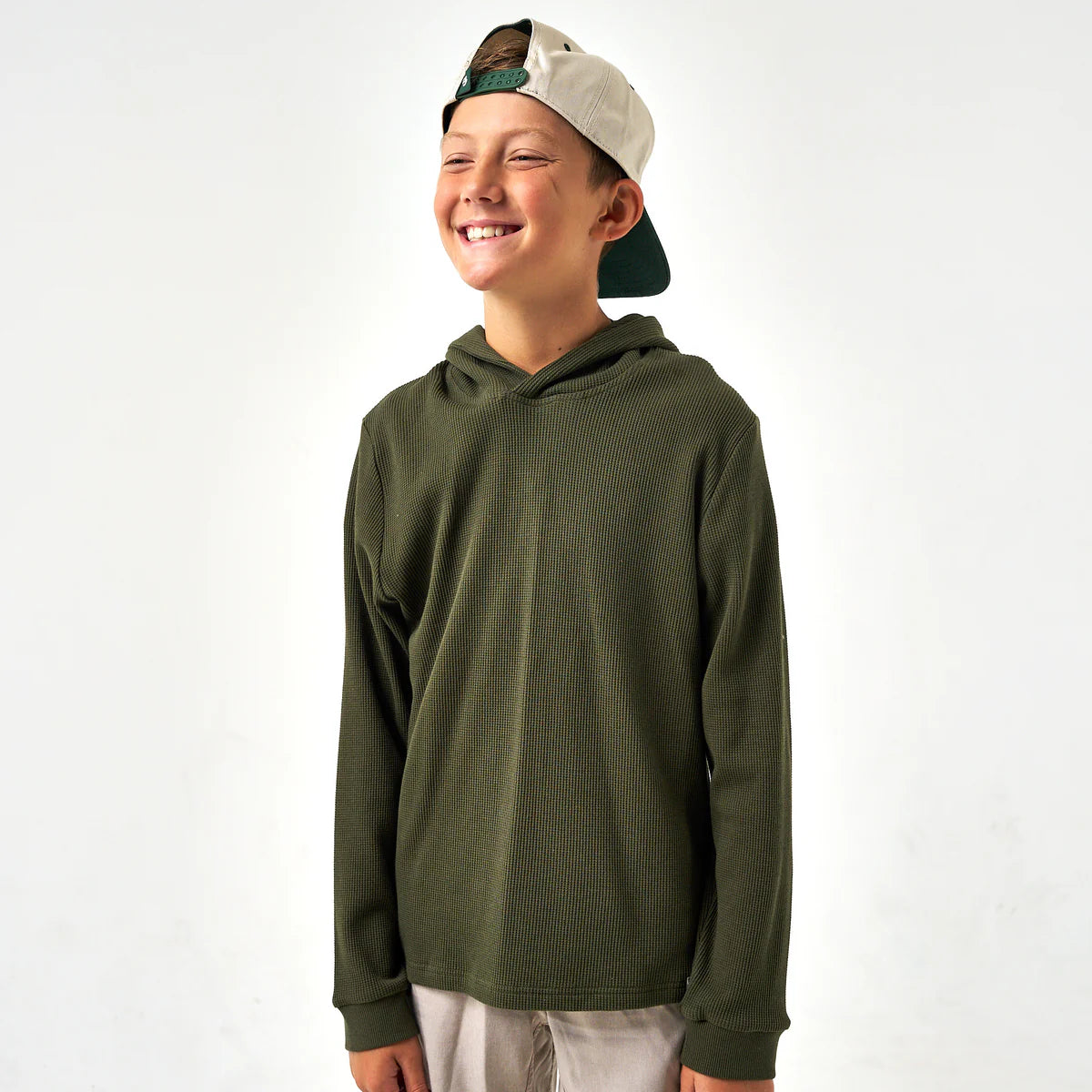 Mallard Green Thermal Hoodie