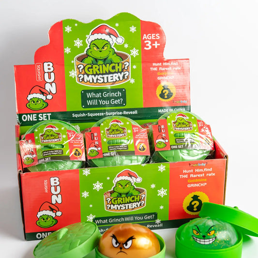 Grinch Mystery Dumpling Squishies