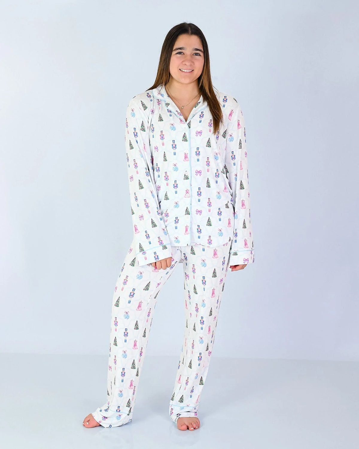 Angelina Mama Classic Long Sleeve Pajama