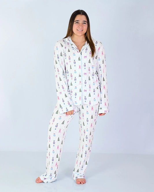 Angelina Mama Classic Long Sleeve Pajama