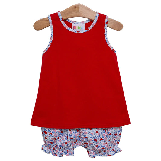 Jellybean - Sweet Land Of Liberty Floral Bloomer Set