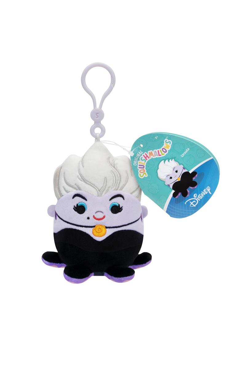 Squishmallows 3.5" Disney Clip On Plush