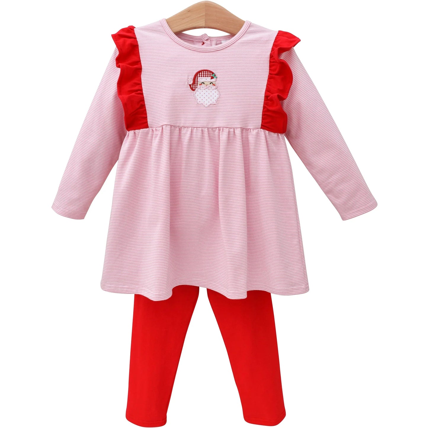 Ho Ho Ho Ruffle Pants Set