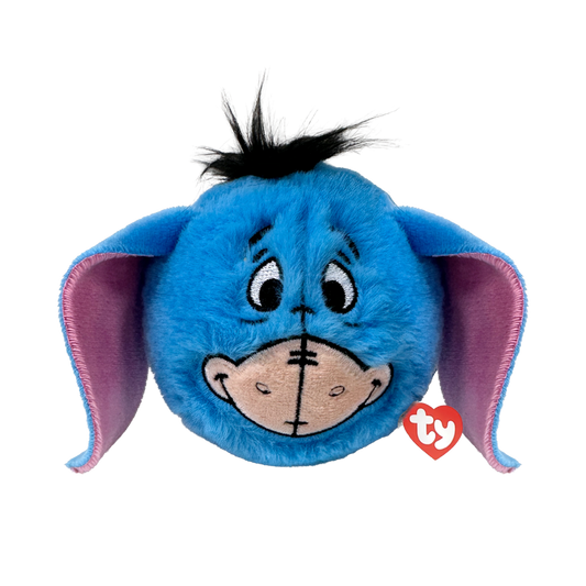 Ty Eeyore Beanie Bouncer featuring a plush Eeyore character with a beanie, designed for comfort and playful style.