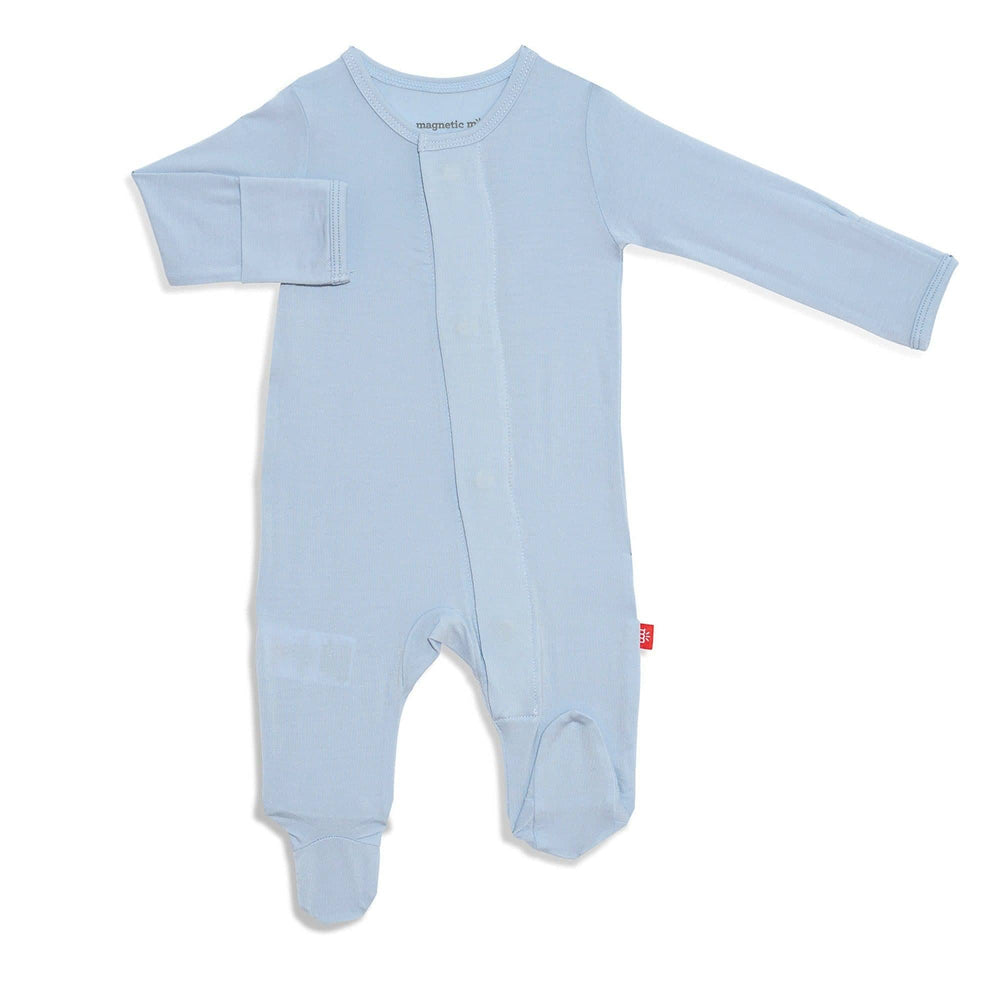 Magnetic Me - Baby Blue Modal Magnetic Footie